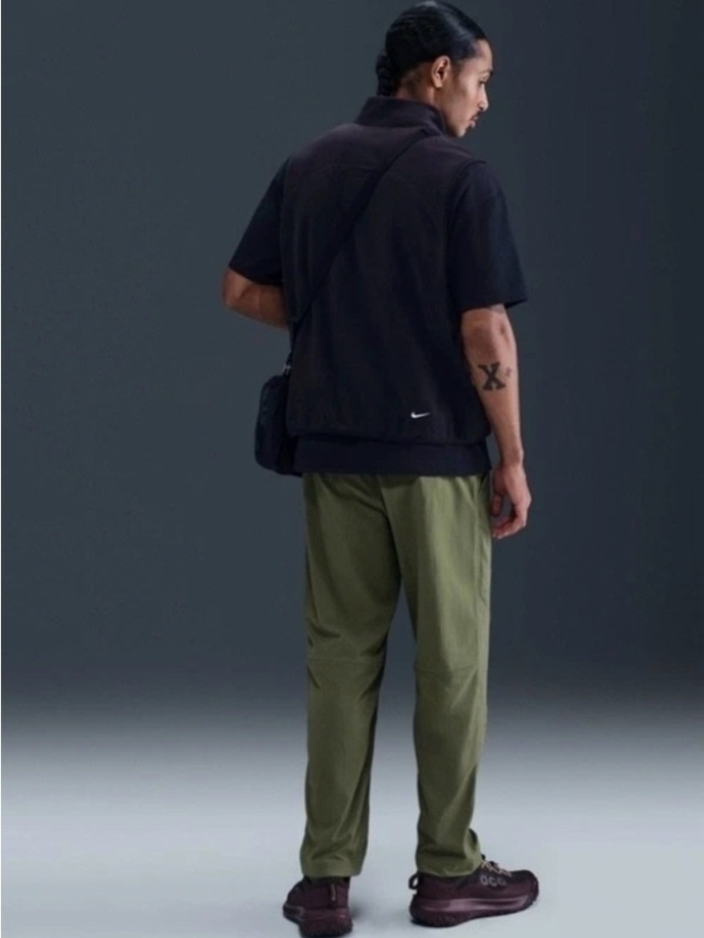 Nike ACG Olive Green Outdoor Utility Pants - Picture 4 of 7